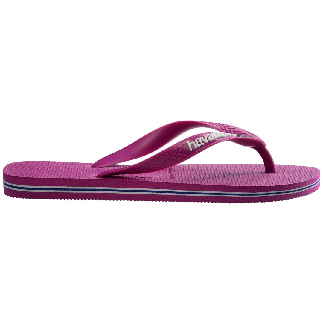 Havaianas - Brasil Logo, ikonische, bequeme und langlebige Badelatschen mit Brasilien- Flagge und ru