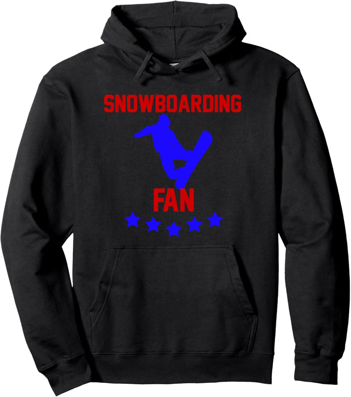 Snowboard-Fan Pullover Hoodie
