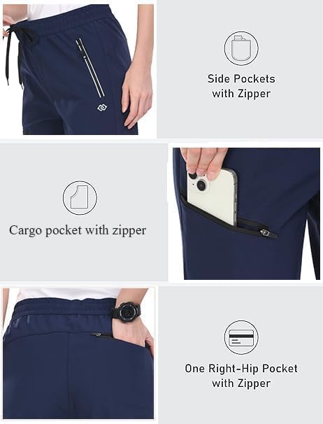 MoFiz Damen Wanderhose Skihose Softshellhose Outdoorhose Thermohose Winddichte Berghose Arbeitshose