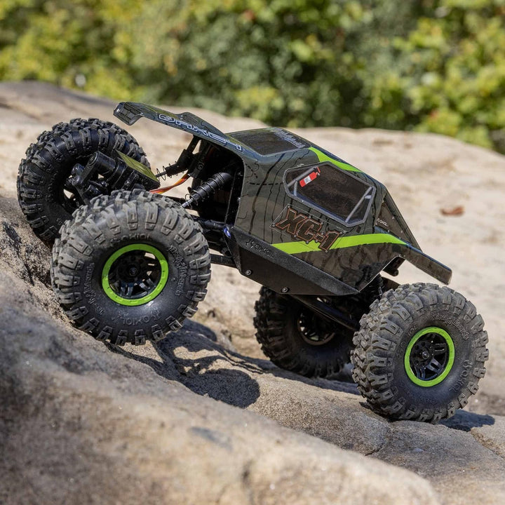 Axial 1/24 AX24 XC-1 4WS Crawler Brushed RTR, Green