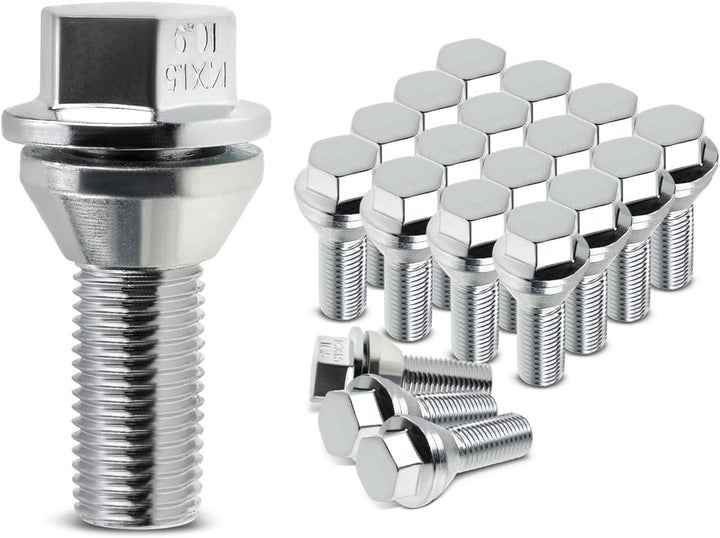 Frankberg 20x Radbolzen Radschraube Vorne Hinten Kompatibel mit S60 I 384 S80 I 184 TS XY V70 II 285