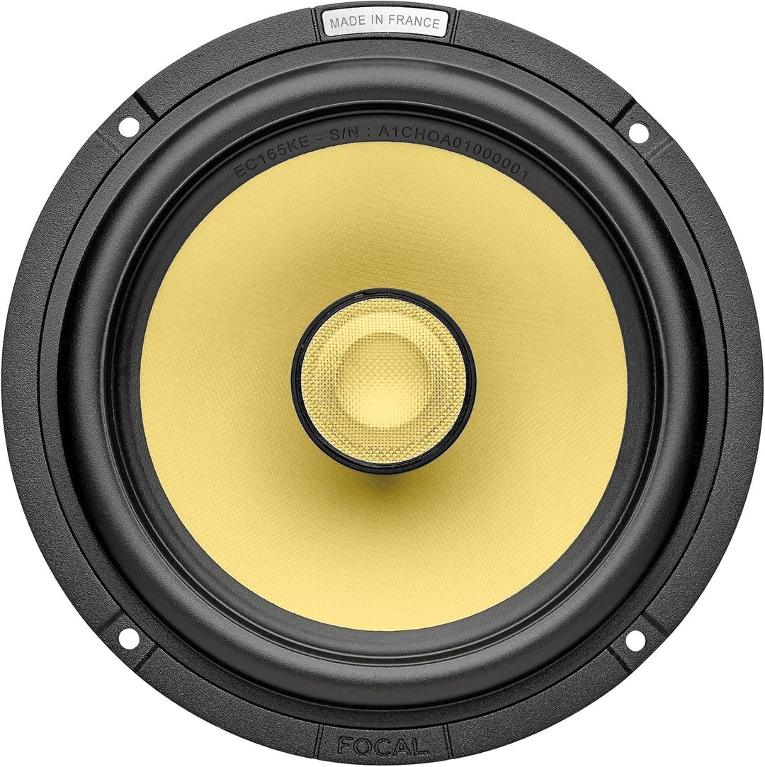 Focal EC 165 KE - K2 EVO 16,5 cm Koaxial-Lautsprecher-Kit - Paar