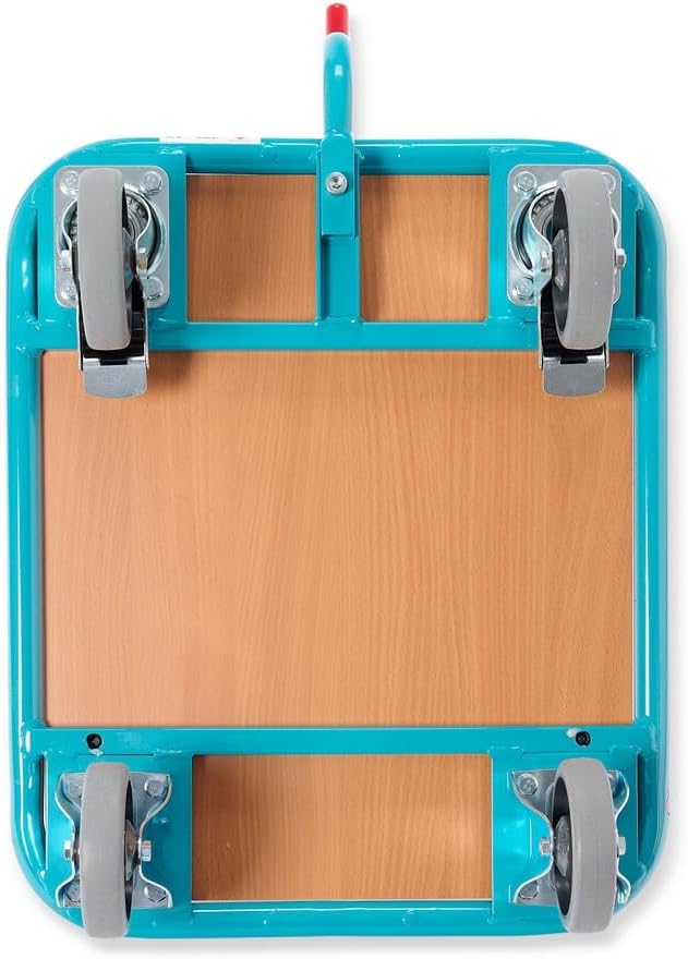 Ameise Griffroller | 250 kg Tragkraft | HxBxT 87,4 x 50 x 60,5 cm | demontierbarer Griff | 4 TPE-Rol