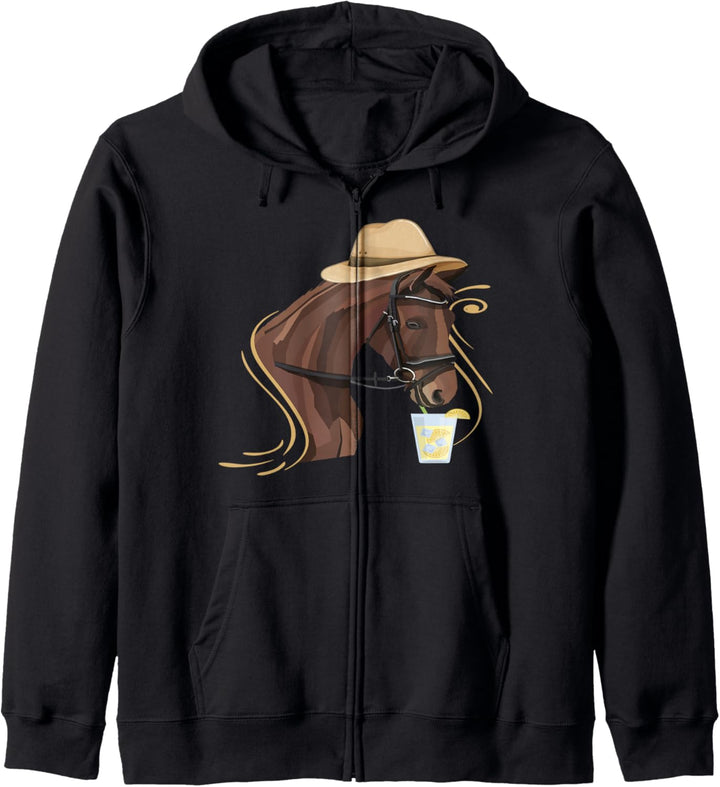 Schickes Pferd Lustiges Geschenk Design-Idee für Pferdefreun Kapuzenjacke