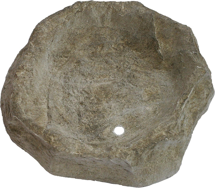 Komplettanlage Komplettset Fulda Granit, Grau/Grün, 130 x 42 x 50 cm, 5-teilig