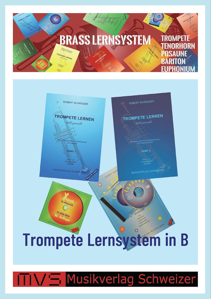 Trompete lernen 2 Robert Schweizer, Spiralbindung