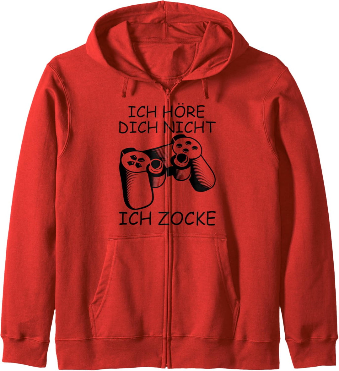 Ich höre dich nicht - ich zocke Kapuzenjacke