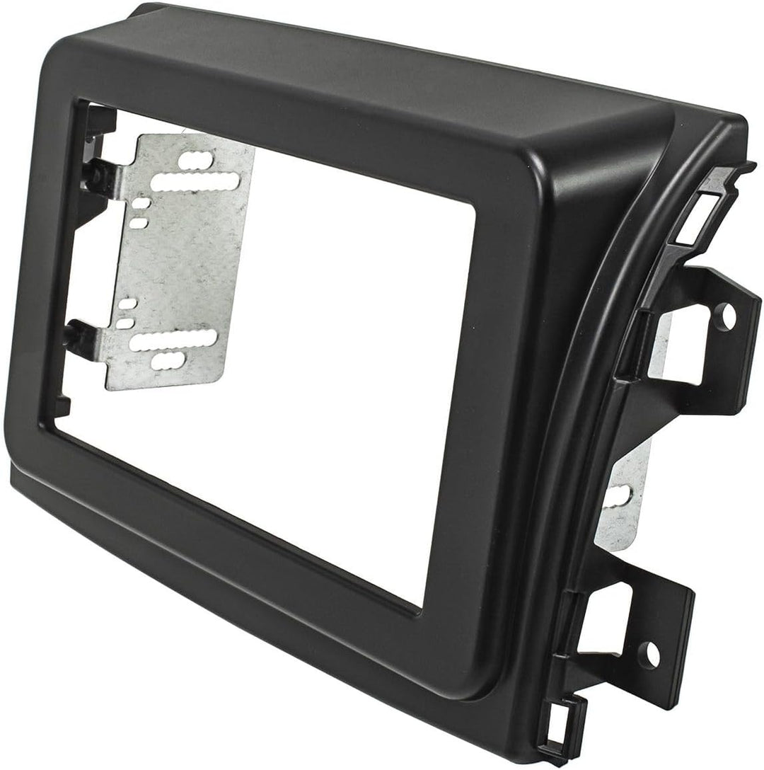 tomzz Audio 2414-101-2 Doppel DIN Radioblende kompatibel mit FIAT Ducato Serie 8 ab 2021 schwarz mit
