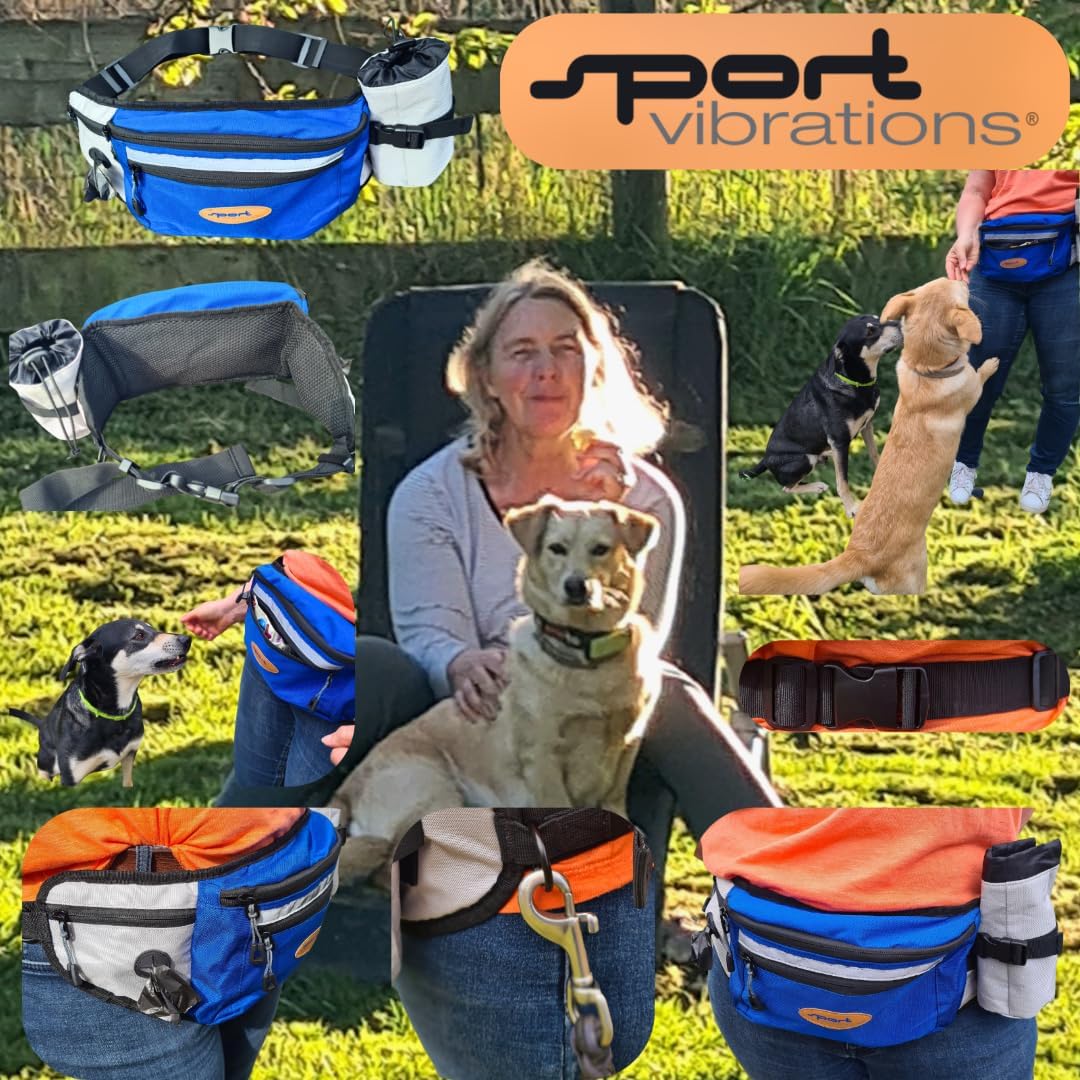 Daily Bag – Hüfttasche mit Trinkflaschenhalterung und Leckerlibeutel für Hundespaziergänge und Hunde