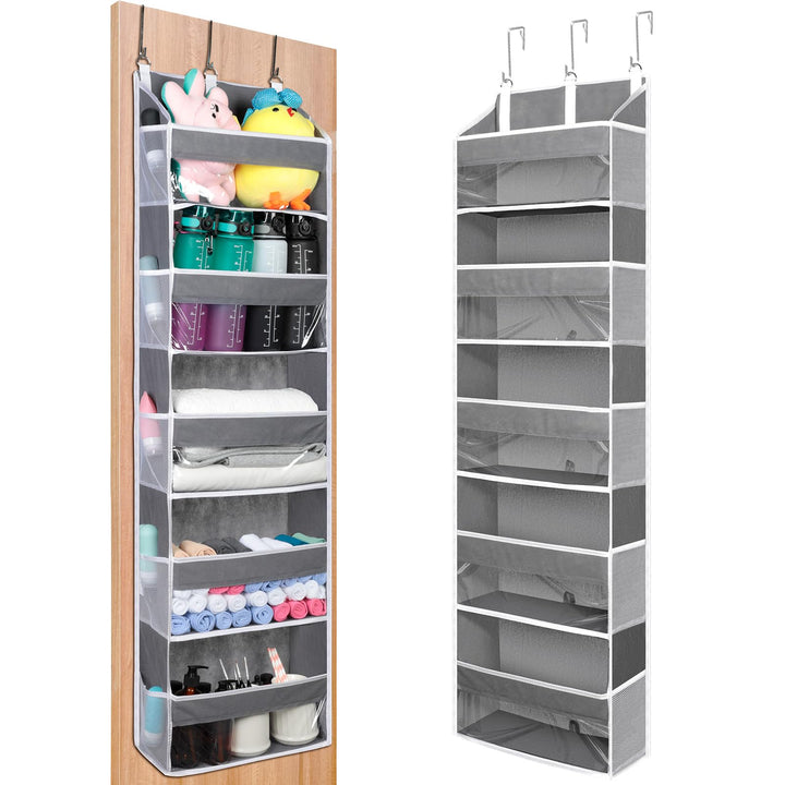 Hängeorganizer Tür mit 5 Taschen, Tür Organizer Faltbar und Platzsparend, Faltbarer Hängeorganizer C