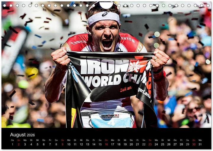 TRIATHLON 2026 (Wandkalender 2026 DIN A4 quer), CALVENDO Monatskalender: Triathlon Kalender 2016 (CA