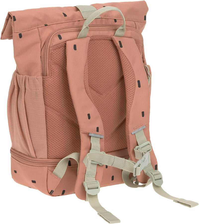 LÄSSIG Kindergartenrucksack Kinderrucksack Rolltop mit Brustgurt wasserabweisend, 11 Liter/Mini Roll