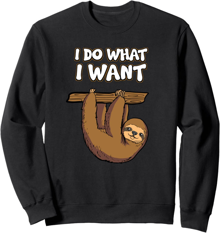 Ironie Sarkusmus Lustig Witzig - I Do What I Want Sweatshirt