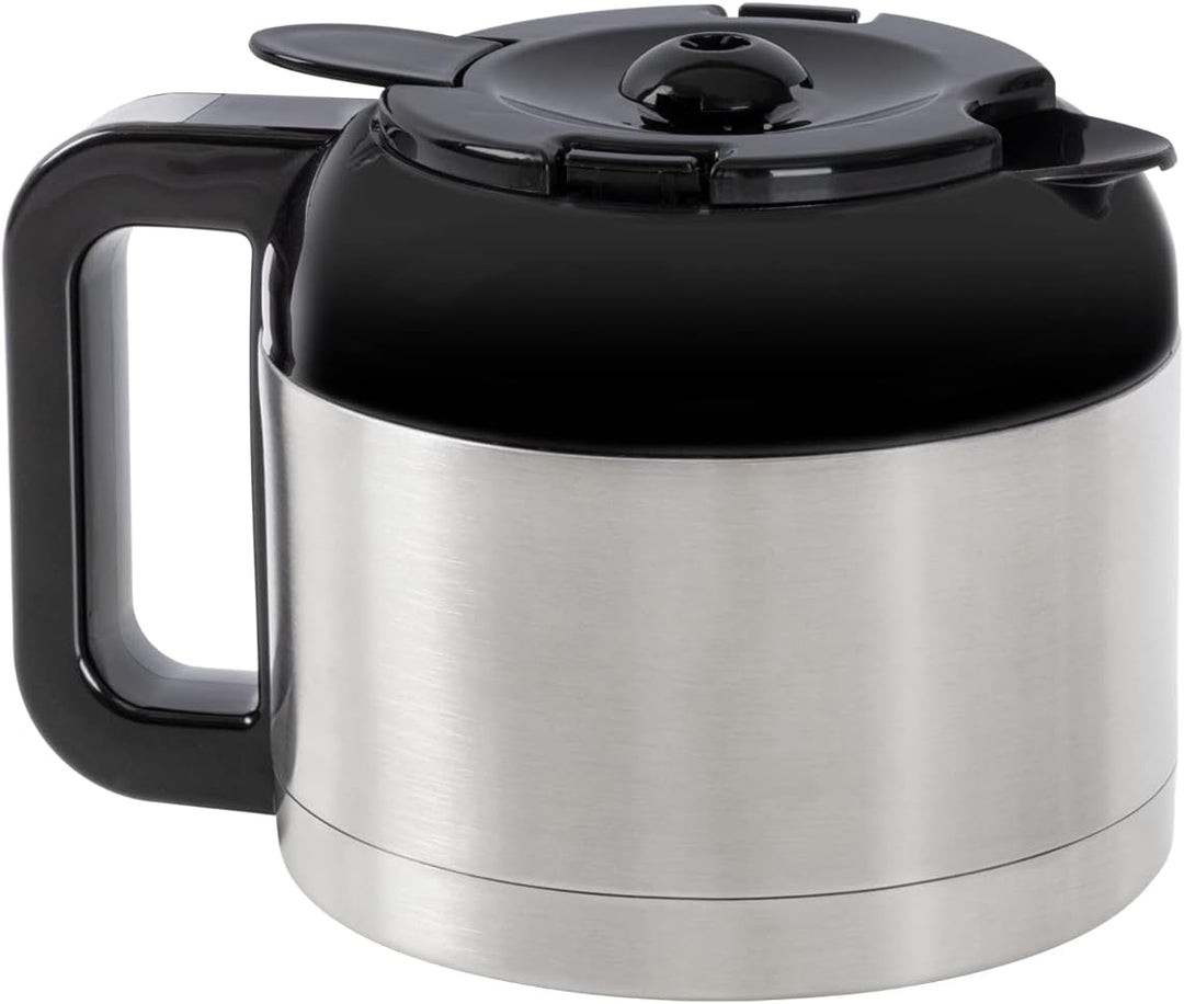 Bomann KA 6037 CB Thermo-Kaffeeautomat für 8–10 Tassen Kaffee, Edelstahl-Thermokanne (doppelwandig)