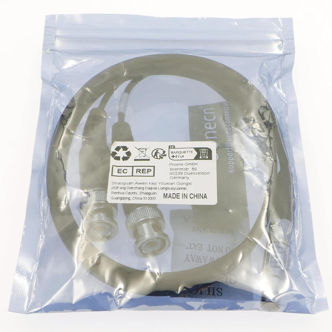 Uonecn Sound Geräte XL-lb2 Timecode Input Output Kabel 5 Pin Stecker zu BNC für Time Code Verklemmen