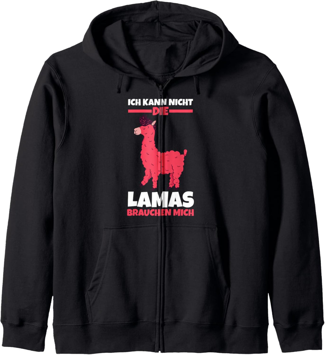 Lamas Lama Kapuzenjacke