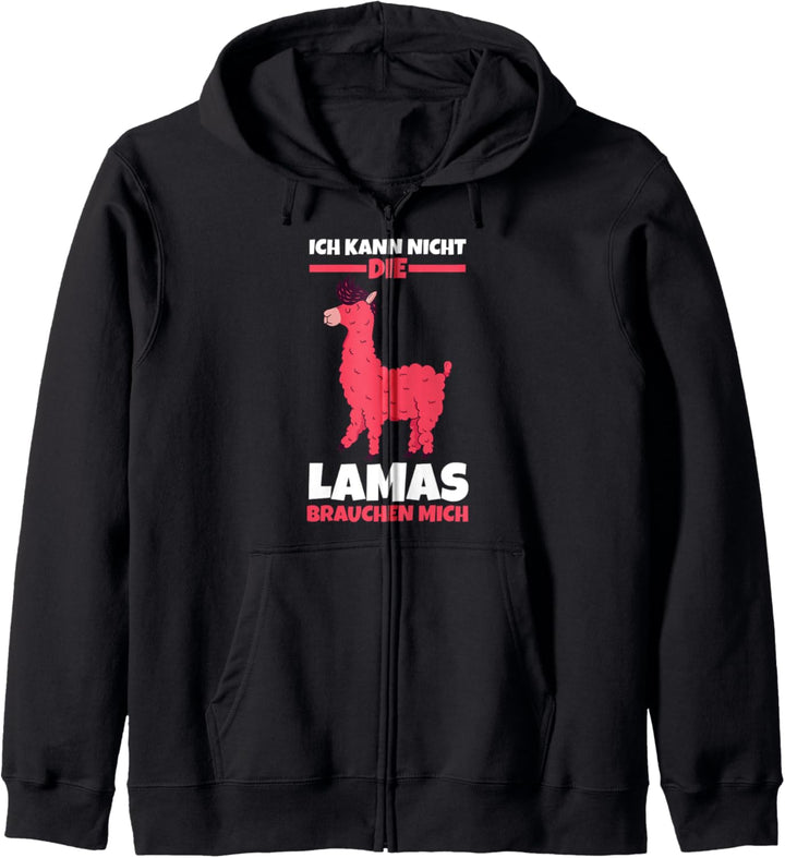 Lamas Lama Kapuzenjacke