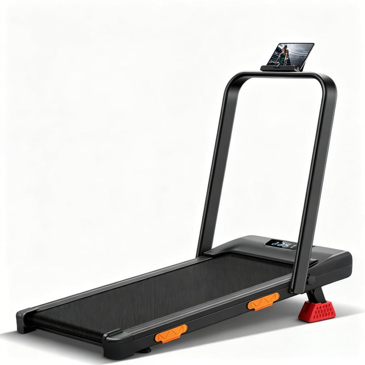 Treadmill Walking Pad Klappbar mit Steigung 10% 3.0HP 136KG LED | Laufband für Zuhause Klappbar Leis
