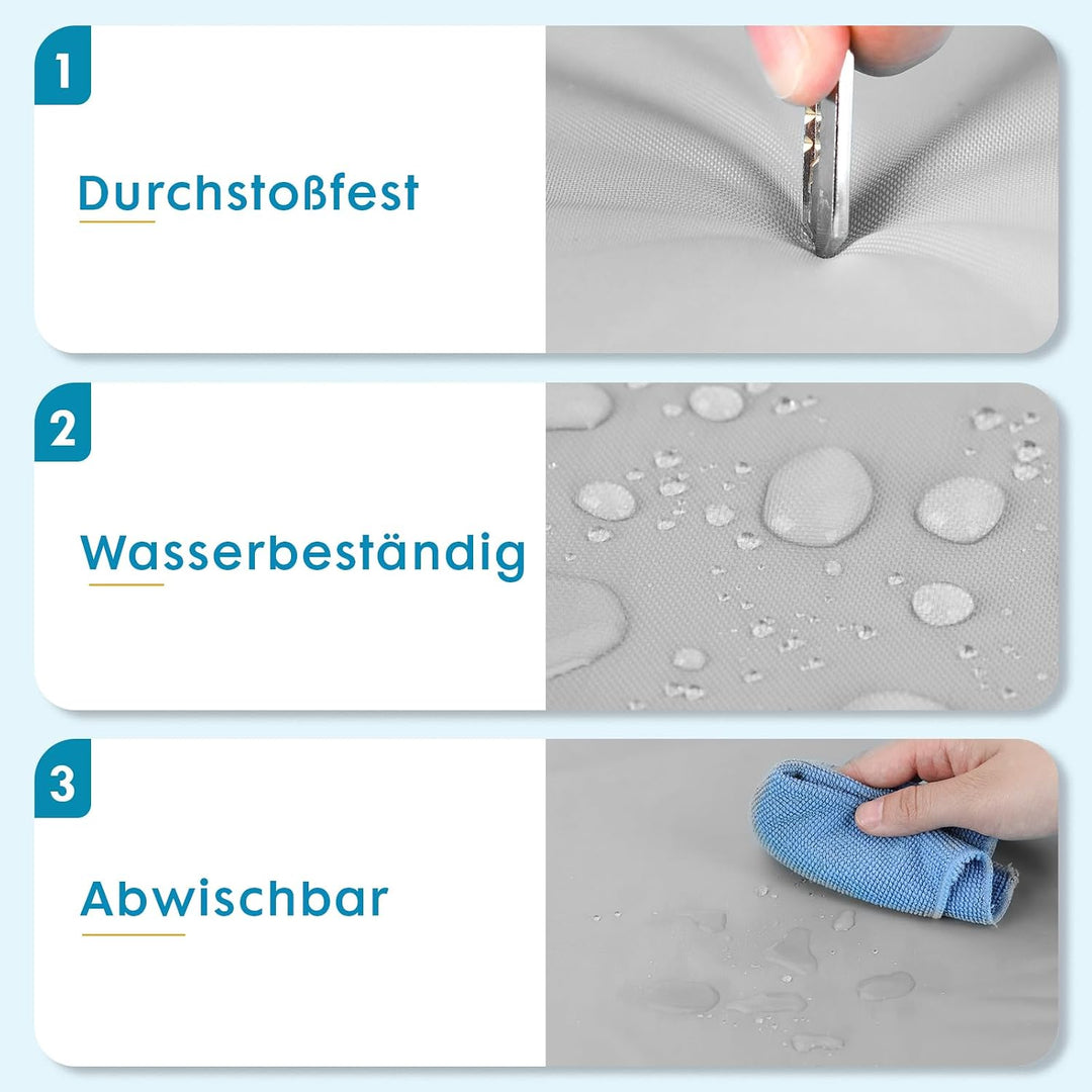 Pawtasy Kühlmatte für Hund, Kühldecke Hunde, Kühlkissen mit Ungiftiges Gel für Grosse Mittelgrosse H