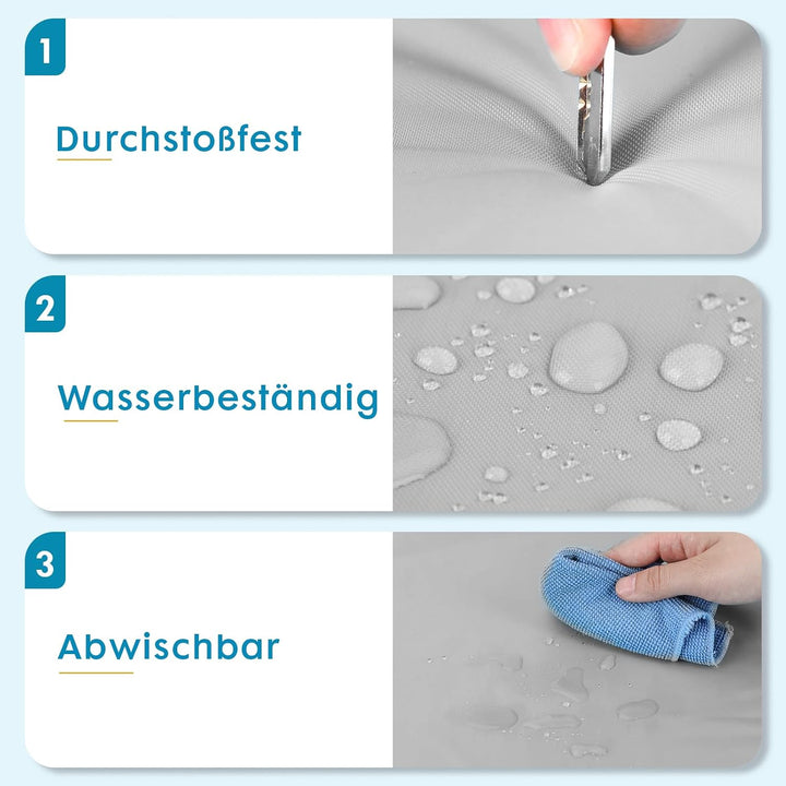 Pawtasy Kühlmatte für Hund, Kühldecke Hunde, Kühlkissen mit Ungiftiges Gel für Grosse Mittelgrosse H