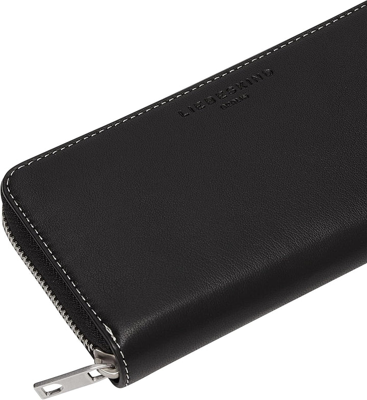 Liebeskind Berlin Bowie Sally Geldbörse, Large (HxBxT 9.4cm x 18.8cm x 2cm), Black Large (HxBxT 9.4c