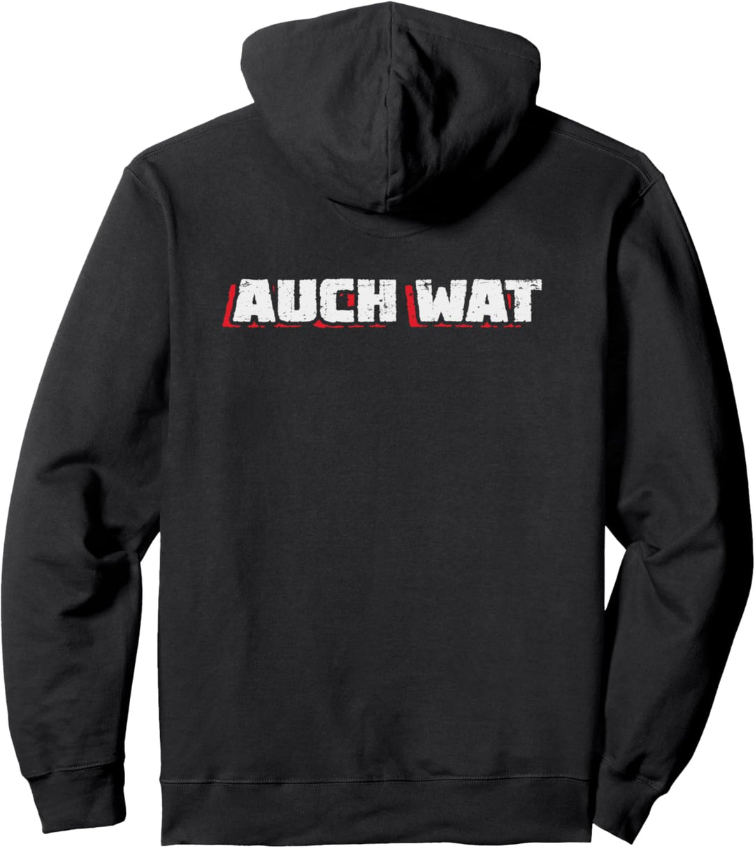 hinten steht auch wat Pullover Hoodie