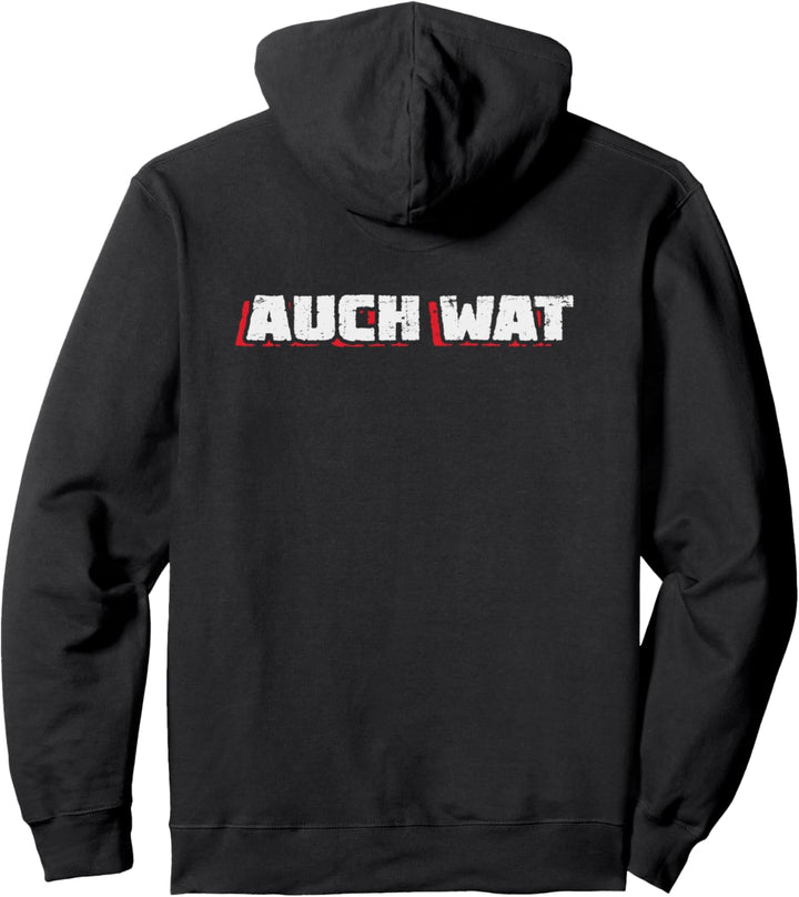 hinten steht auch wat Pullover Hoodie