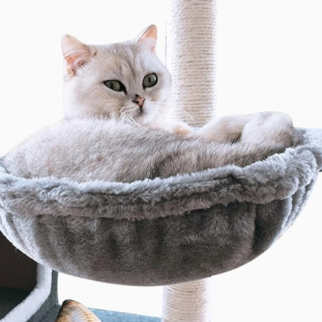 Katzenbaum-Hängematte, Plüsch, weich, hautfreundlich, Ersatz-Katzenhängematte, Bett, leicht, Kratzba