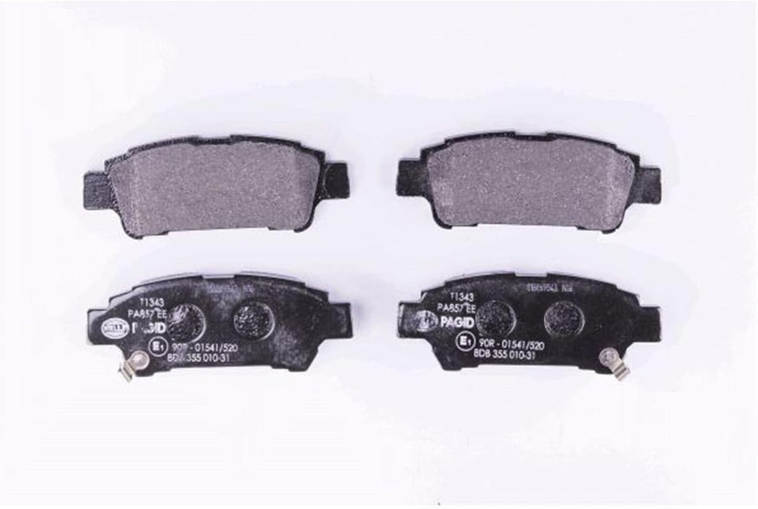 HELLA PAGID 8DB 355 010-311 Bremsbelagsatz - T1343 - Dicke/Stärke: 16.5mm - Bremssystem: Sumitomo -
