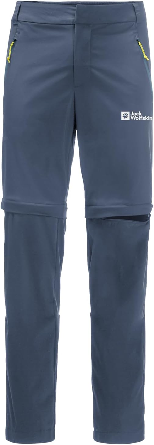 Jack Wolfskin Herren Wanderhose Glastal Zip Off Pants M 52 Kurz Evening Sky, 52 Kurz Evening Sky