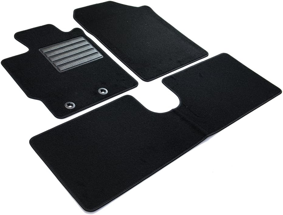 MDM SP-3627 Fussmatten Velours Autoteppich passend für Toyota Yaris III 09.2011>08.2020 Yaris III 09