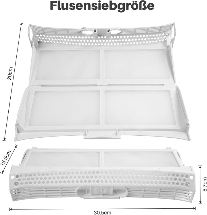 Flusensieb Filter für Bosch für Siemens 00652184 652184, Filtertasche für Maxx 6/7 sensitive Avantix