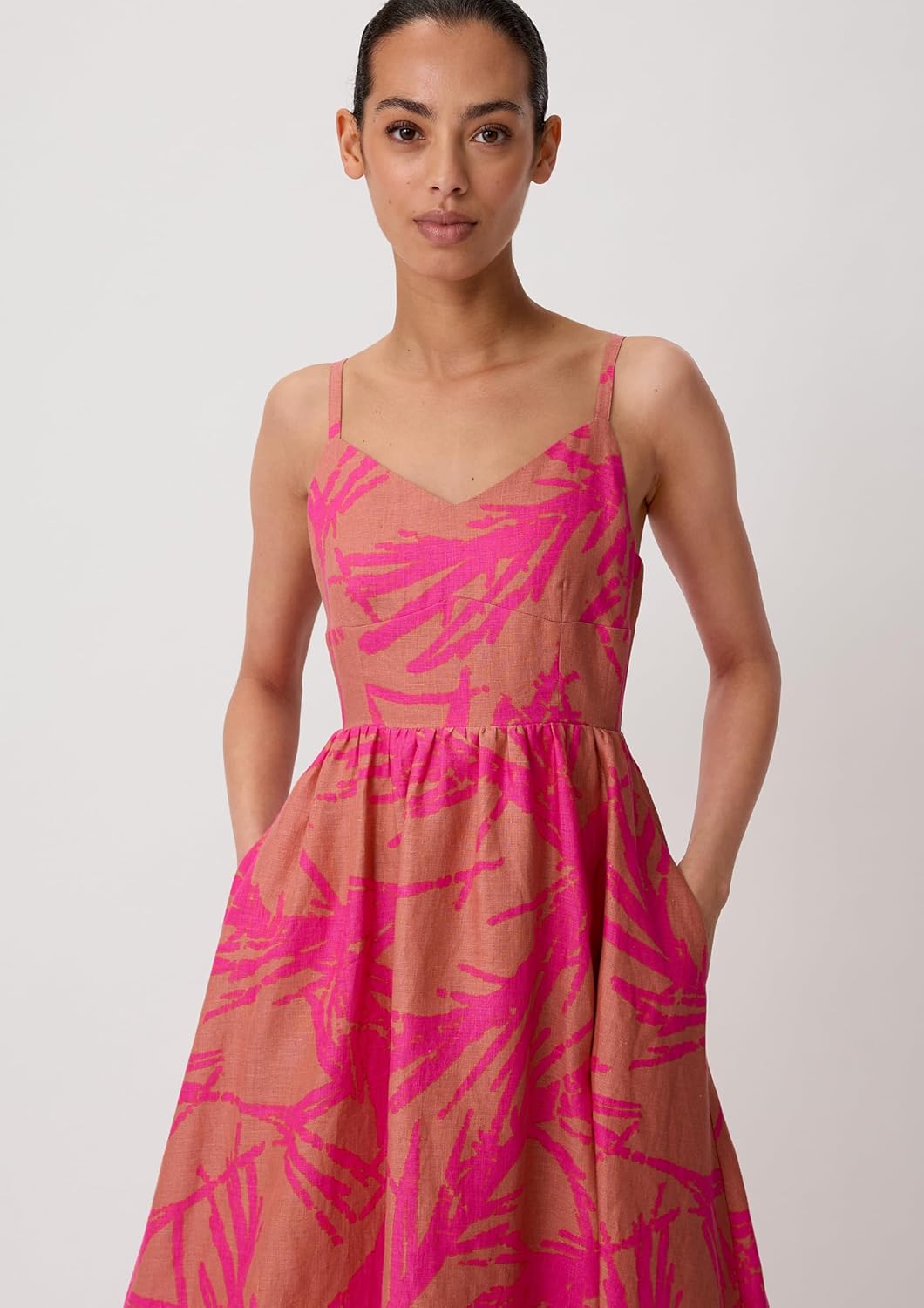 comma Damen Kleid 42 27a5, 42 27a5