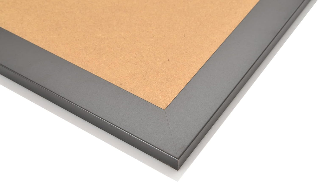 Stallmann Design Bilderrahmen 48x68 cm schwarz Holz mit Acrylglas Rahmen-Breite 40mm Posterrahmen We