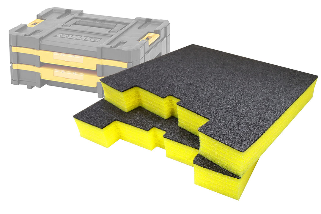Shadow Foam TSTAK/ProStack Schubladen Schaumstoffeinsätze für DeWalt &amp; Stanley | Handwerkzeuge, Elek