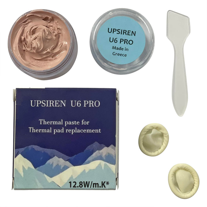 Original UPSIREN U6 PRO 50 g Thermospachtel für VGA-GPU-IC-Prozessor, schnelle Kühlung, Wärmeleitpad
