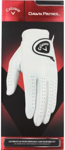 Callaway Dawn Patrol Herren-Golfhandschuh (Leder), Prior Generation XL Rechts, XL Rechts