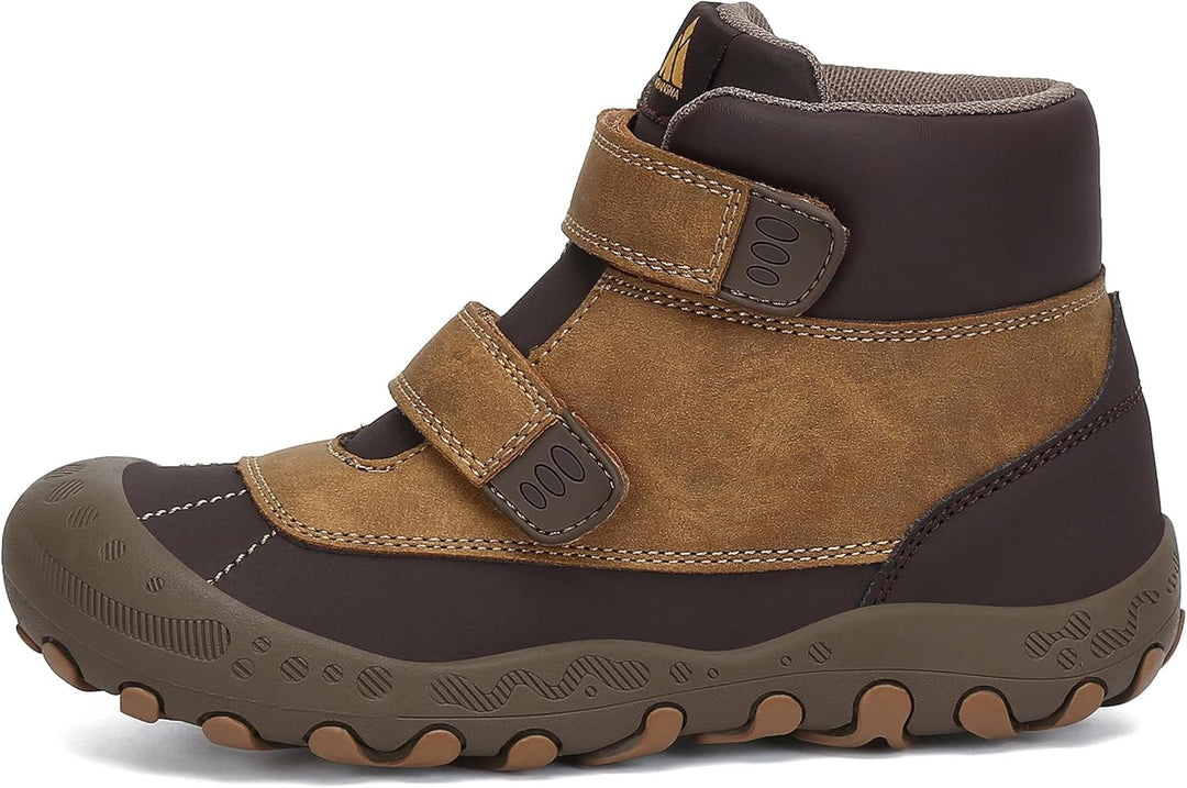 Mishansha Kinder Wanderschuhe Rutschfest Leicht Trekking Wanderstiefel für Jungen Mädchen Gr.24-38 B