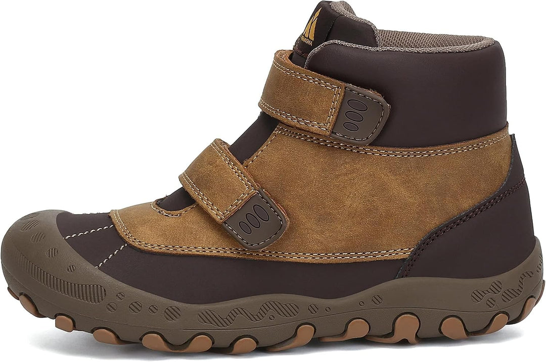 Mishansha Kinder Wanderschuhe rutschfest Leicht Trekking Wanderstiefel für Jungen Mädchen Gr.24-38 B