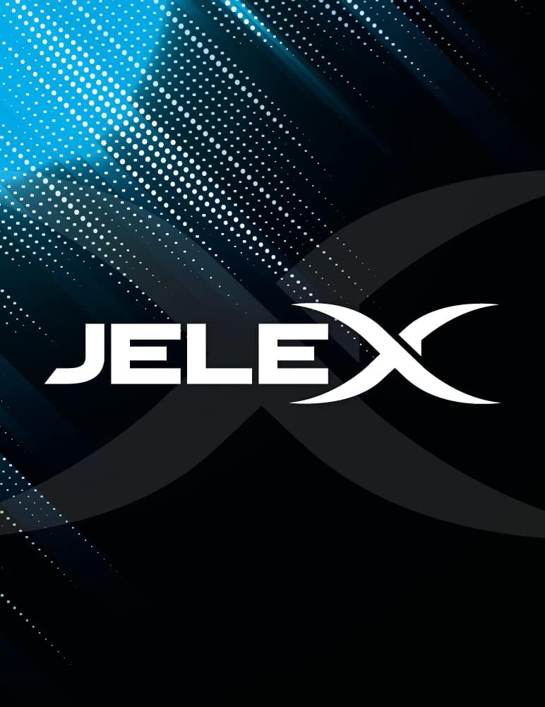 JELEX Nature Teleskop Walking Stöcke für Nordic Walking verstellbar, inkl. diverser Aufsätze für Out