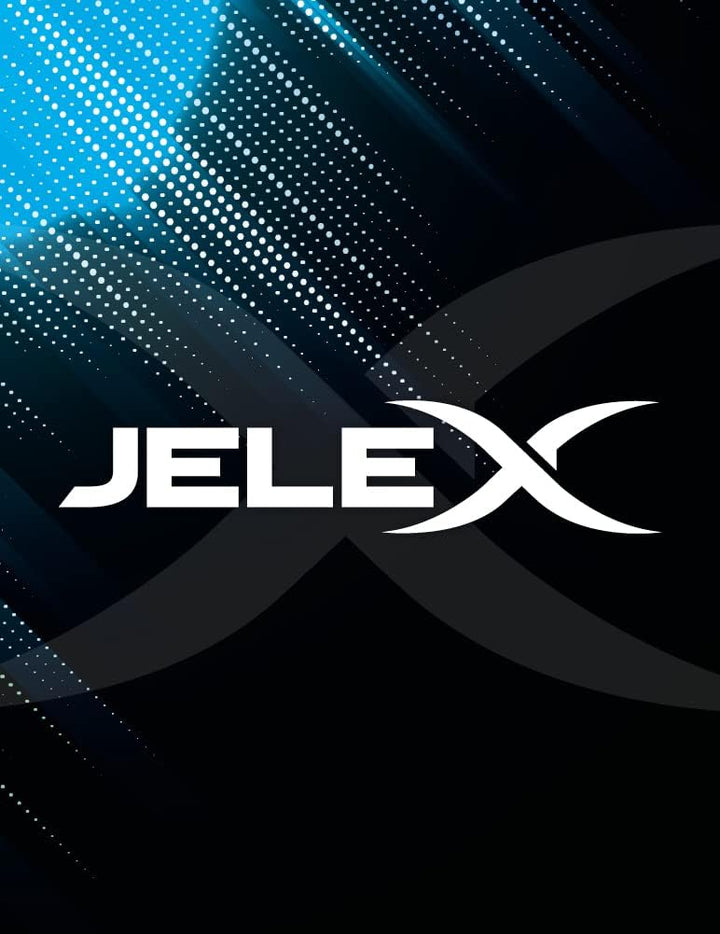 JELEX Nature Teleskop Walking Stöcke für Nordic Walking verstellbar, inkl. diverser Aufsätze für Out