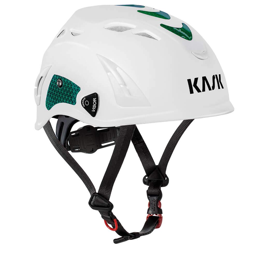 Kask Industriehelm Plasma Hi Viz Umfang 51-63 cm weiss/Grün, weiss/Grün