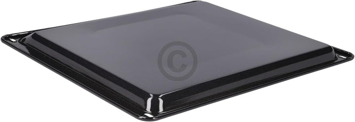 Backblech kompatibel mit Zanussi 3531939233 emailliertes Bleck für Backofen Dampfgarer 422x370x23 mm