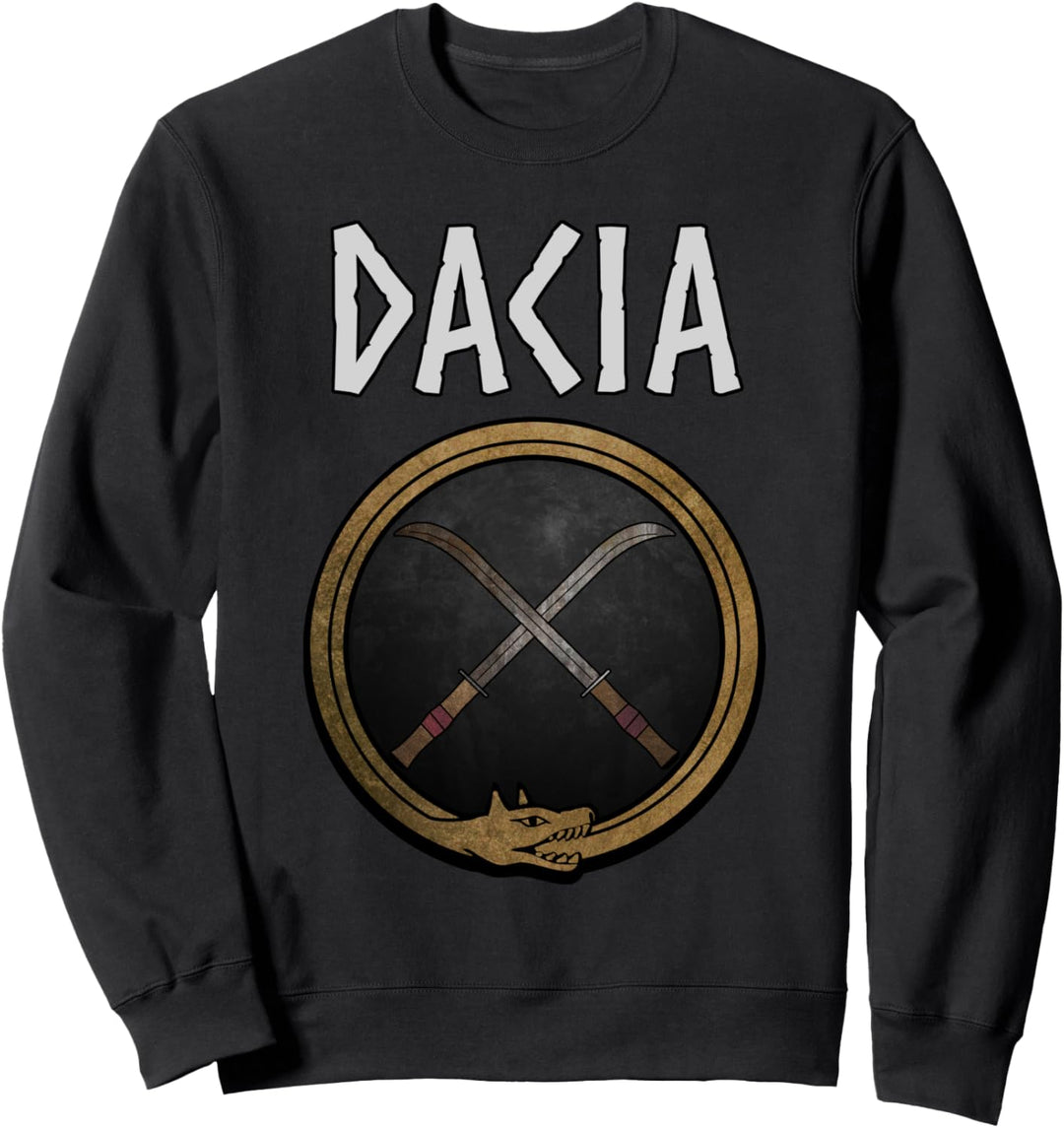 Altes Dacia Falx Symbol der Daker Sweatshirt