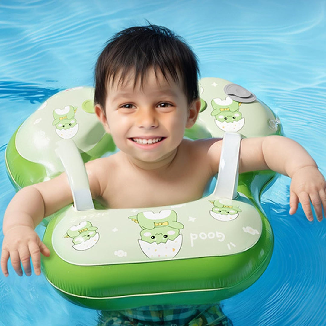 Baby-Poolschwimmer, 17, 3 x 20, 5 Zoll aufblasbarer PVC-Babyschwimmschwimmer mit Schultergurt, zum A