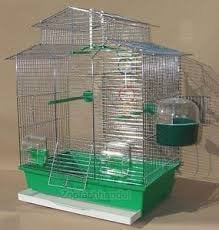 Vogelkäfig,Wellensittichkäfig,Exotenkäfig,60 cm Vogelkäfig Vogelbauer Wellensittich Kanarien Voliere