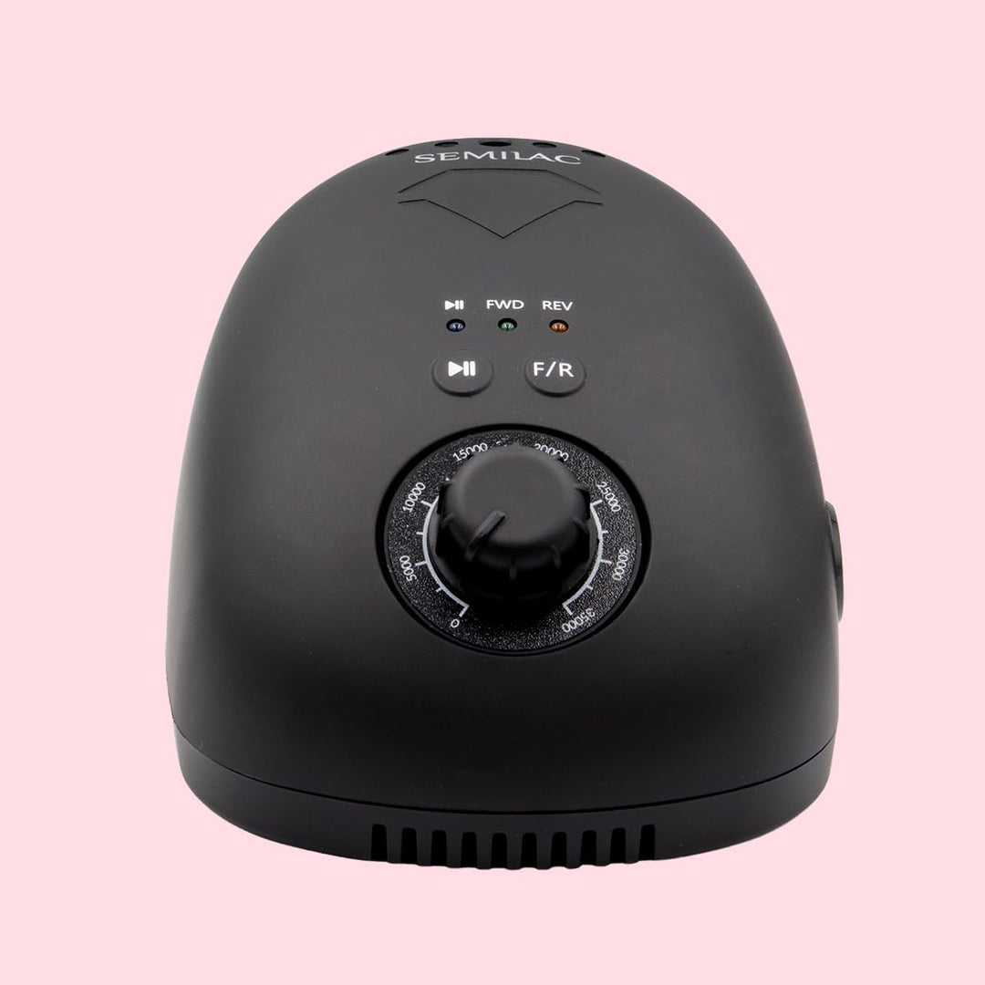 Semilac Nagelfräser 65W – Maniküre & Pediküre Gerät, 35.000 U/min, leise, ergonomisch, stufenlos reg