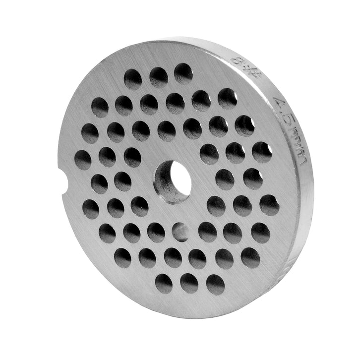 Wolfcut INOX Lochscheibe Gr. 8-4,5 mm Bohrung - Kompatibel/Ersatz mit Fleischwolf Jupiter - Bosch -