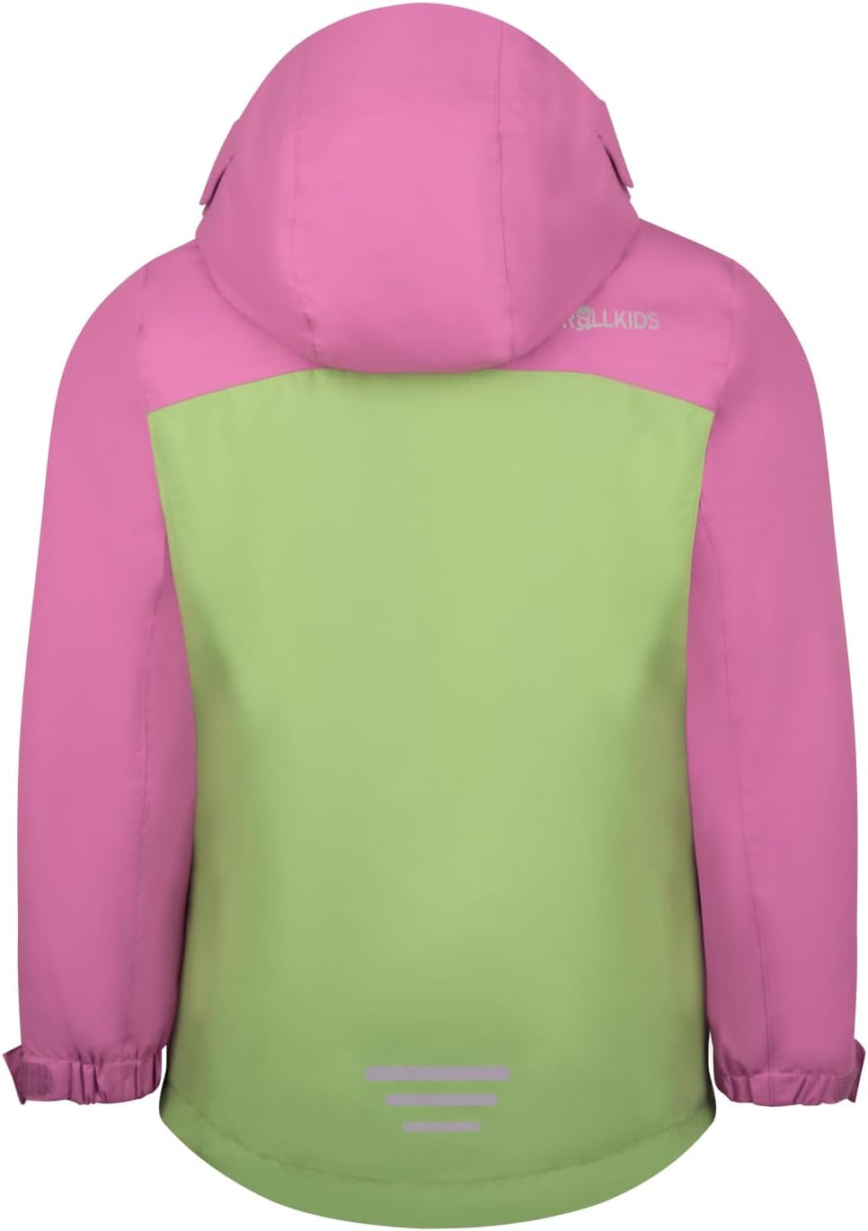 Trollkids Girls Bryggen 3in1 Jacket 164 Mallow Pink, 164 Mallow Pink