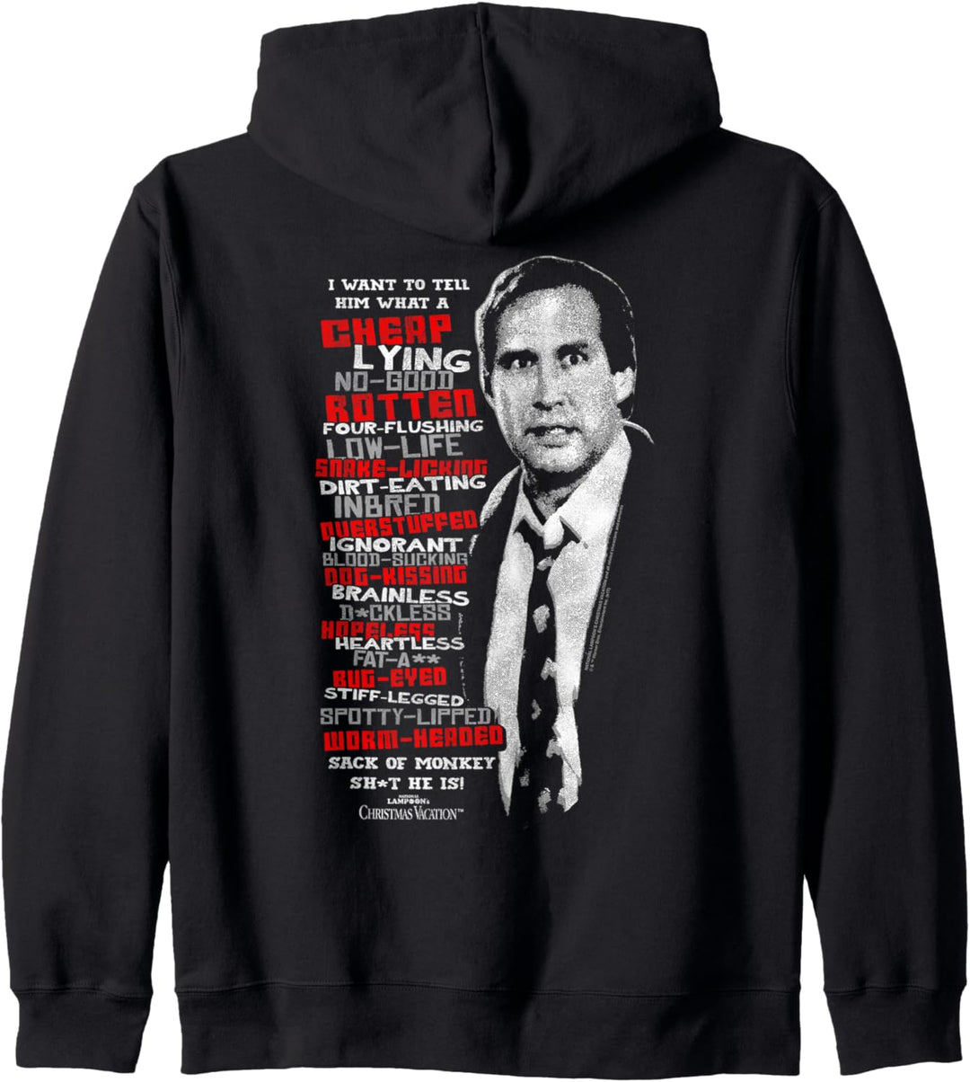Christmas Vacation Profanities Weihnachten Kapuzenjacke